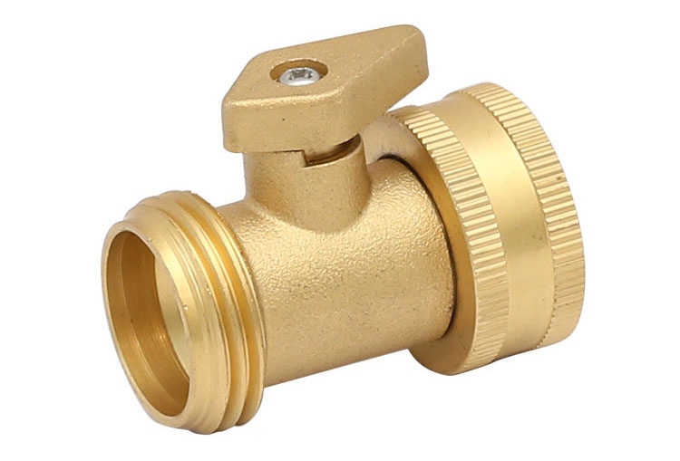 Sárgaréz shut-off valve with copper handle made in China