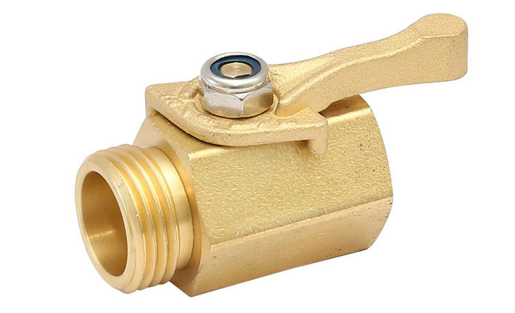 Sárgaréz Shut Off Valve with forged handle made in China